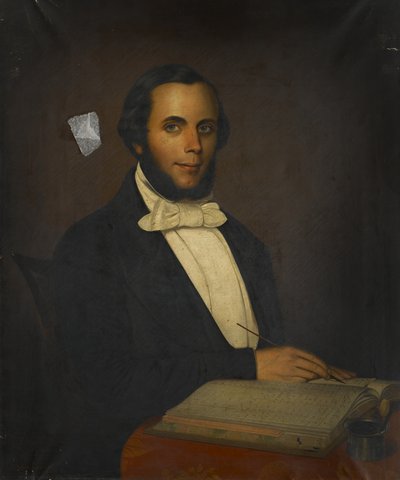 Dr. William Bate Junior, 1854 von Matthew Popham